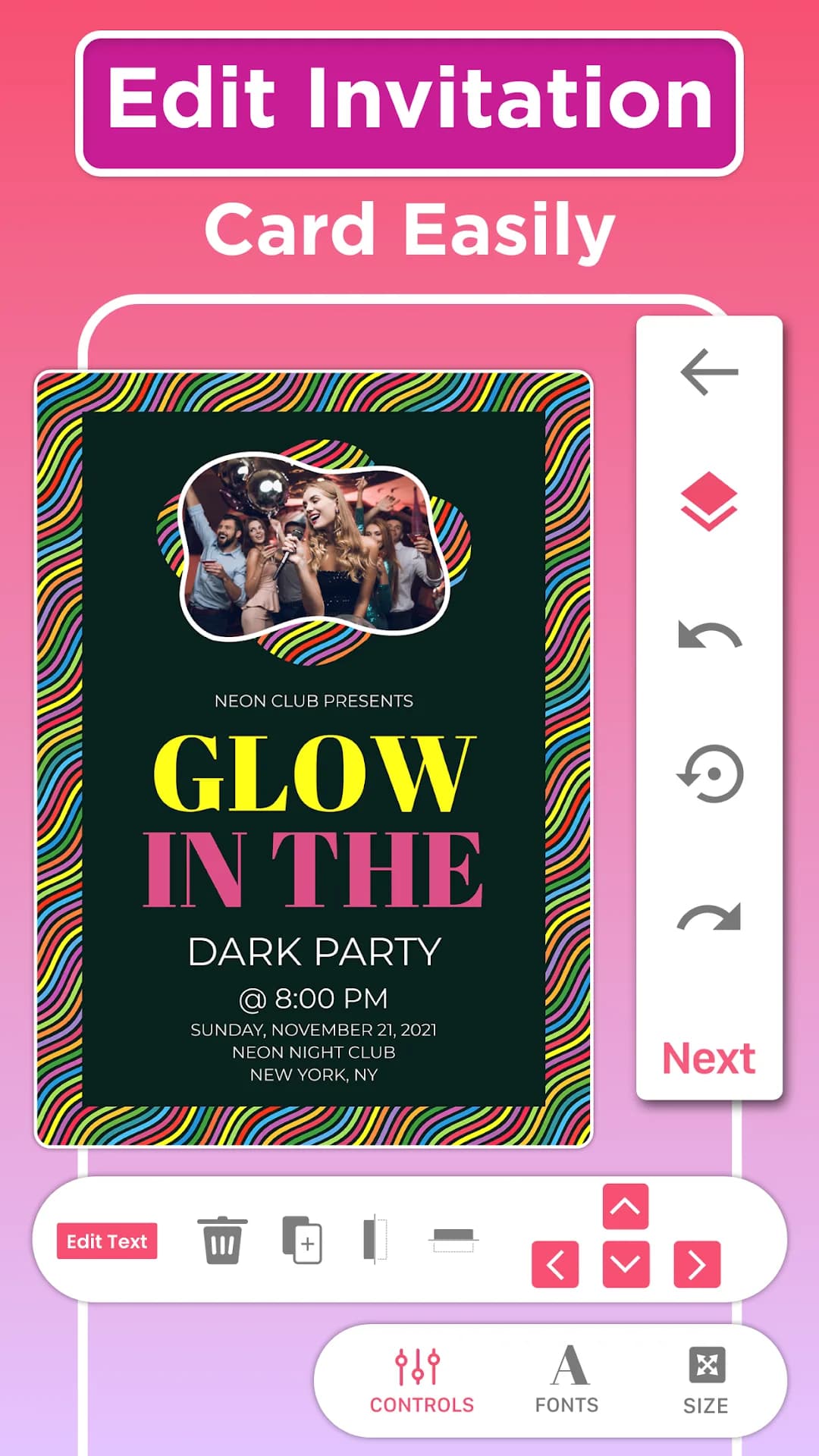 Invitation Maker مهكر — لقطة شاشة 6