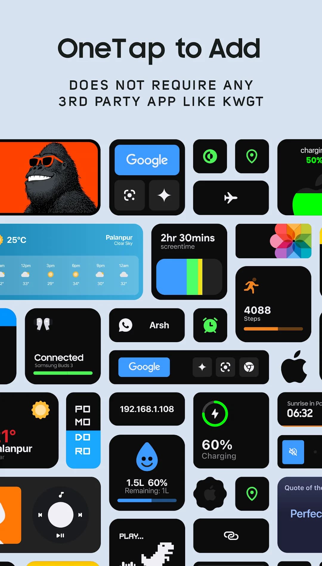 iOS Widgets Premium مهكر — لقطة شاشة 2