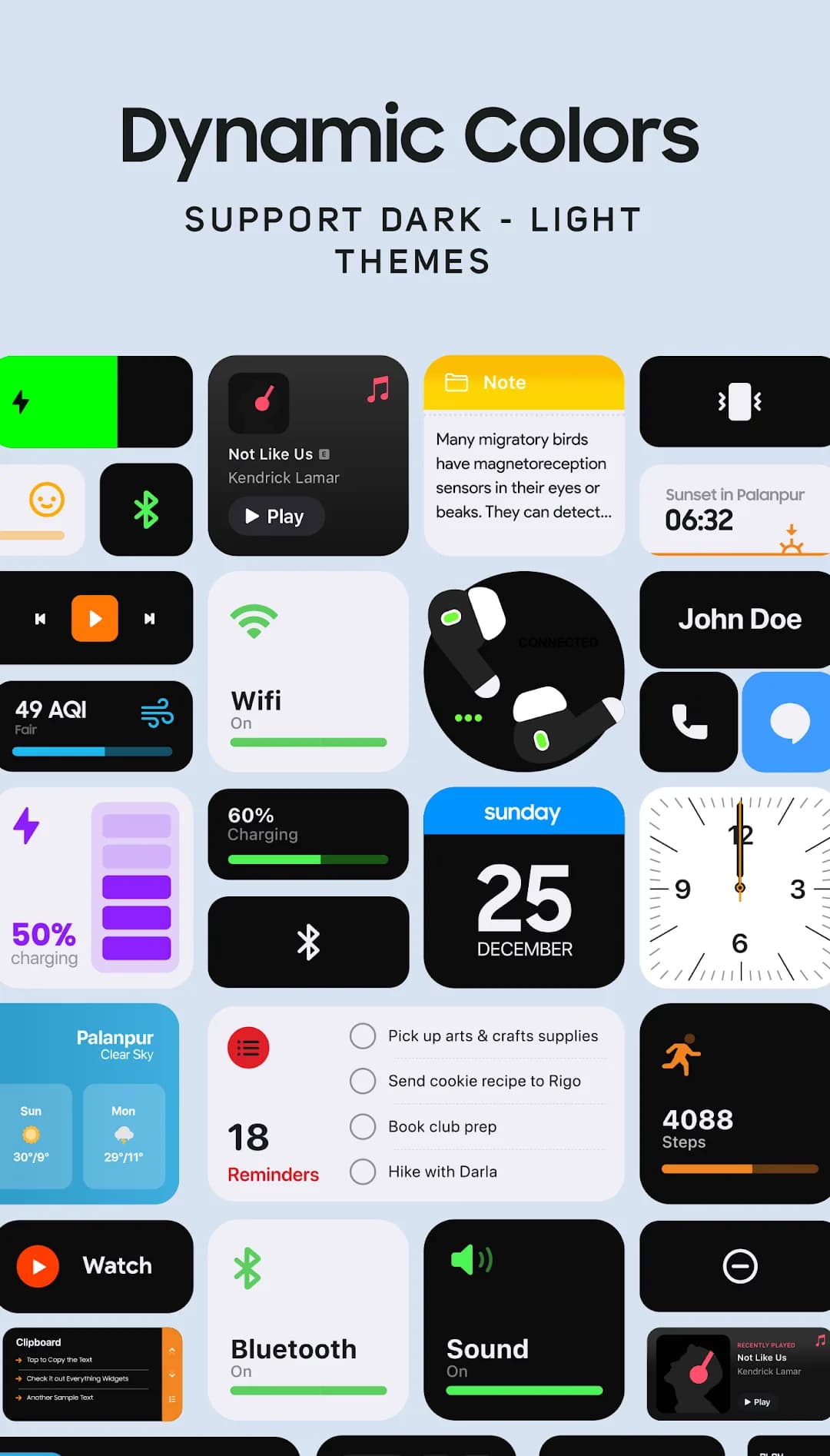 iOS Widgets Premium مهكر — لقطة شاشة 4
