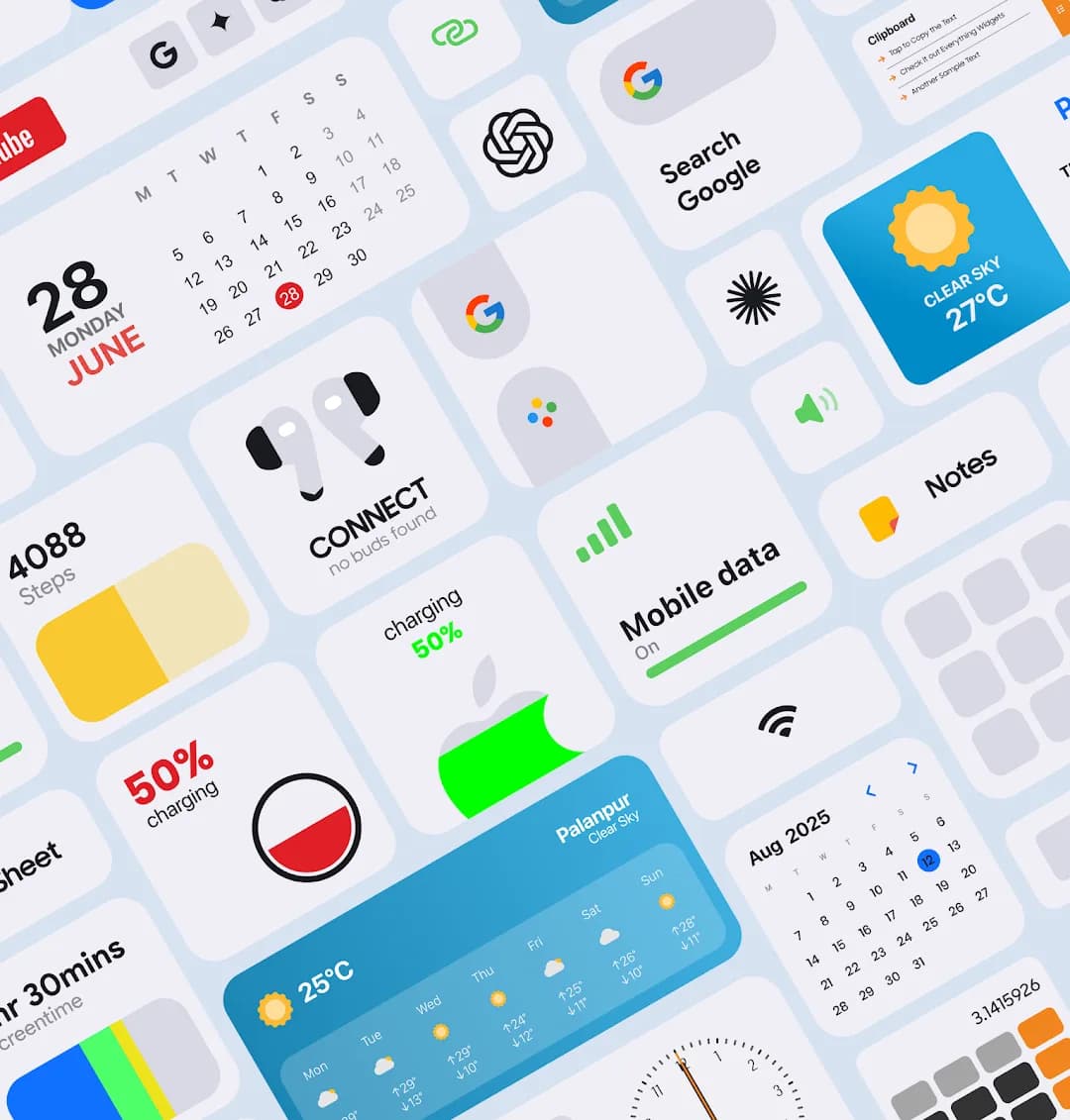 iOS Widgets Premium مهكر — لقطة شاشة 5