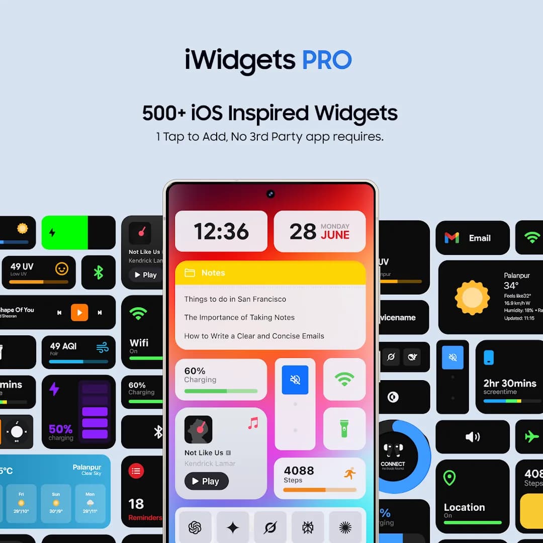 iOS Widgets Premium مهكر — لقطة شاشة 8