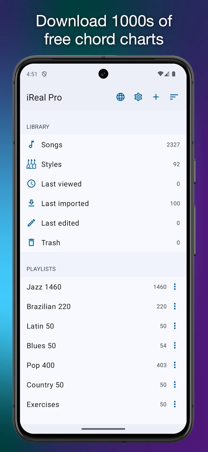 iReal Pro مهكر — لقطة شاشة 3