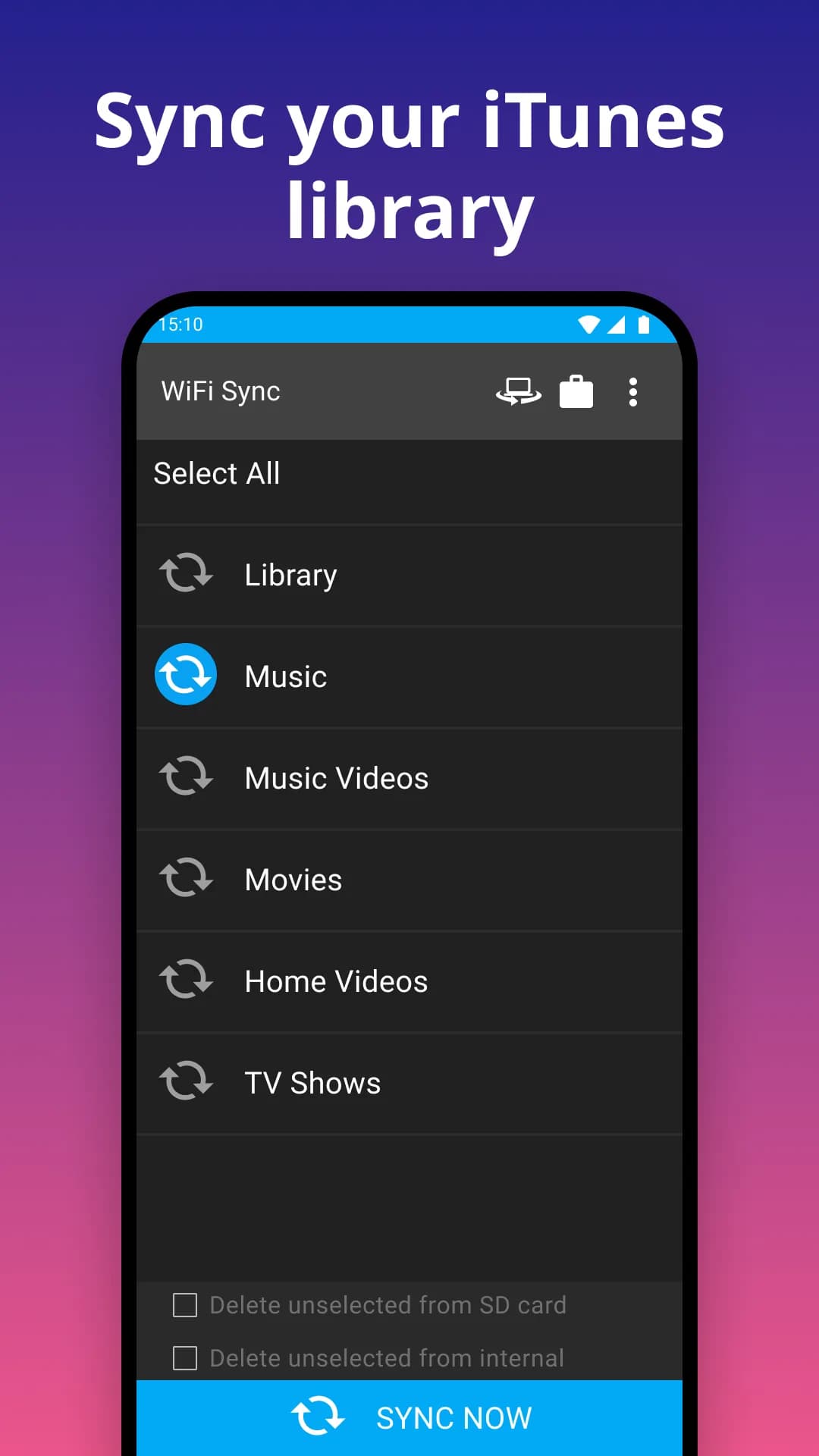 iSyncr Pro مهكر — لقطة شاشة 4