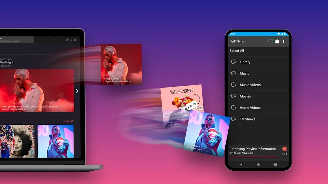 iSyncr Pro مهكر — لقطة شاشة 7