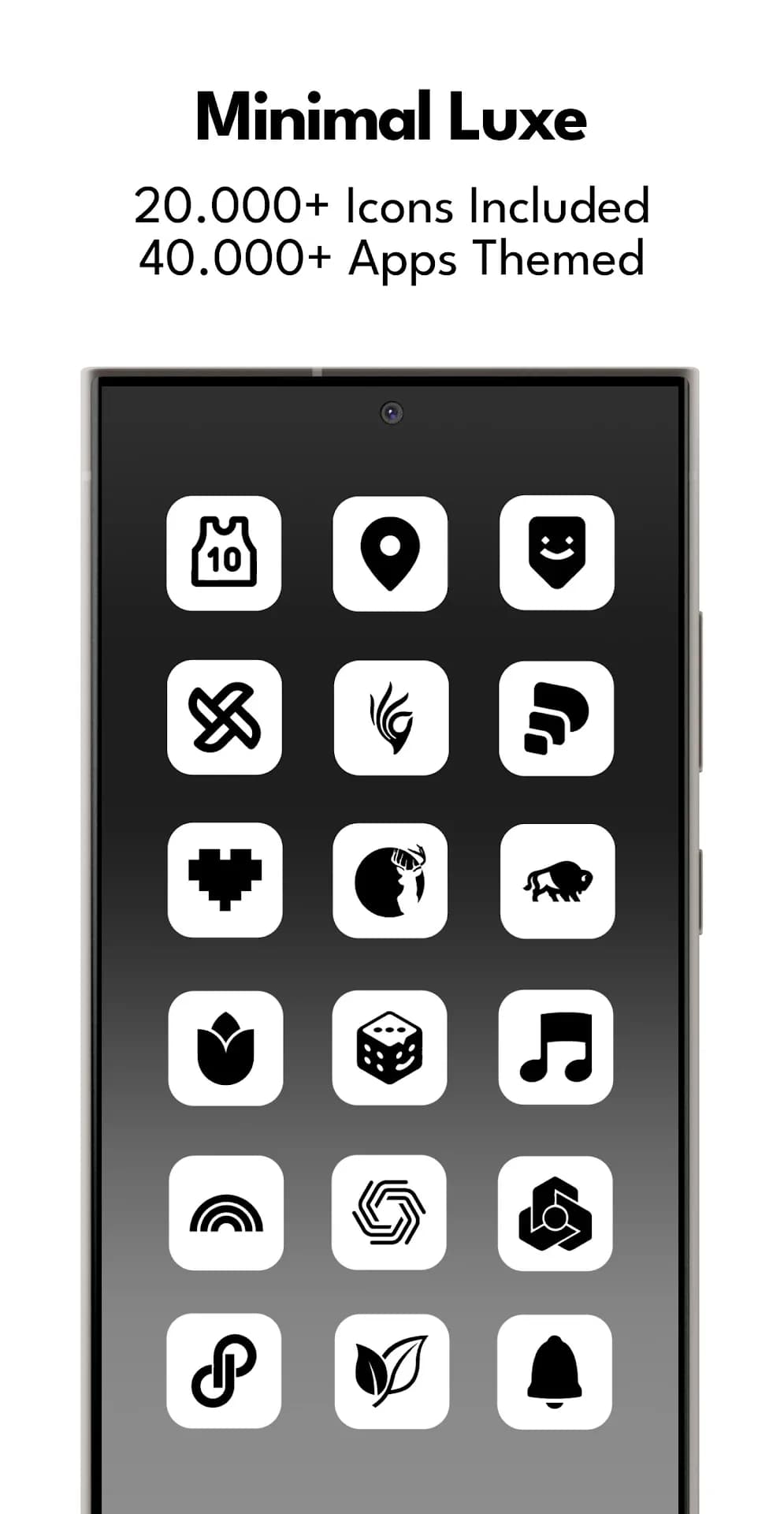 iWhite OS Icon Pack مهكر — لقطة شاشة 2