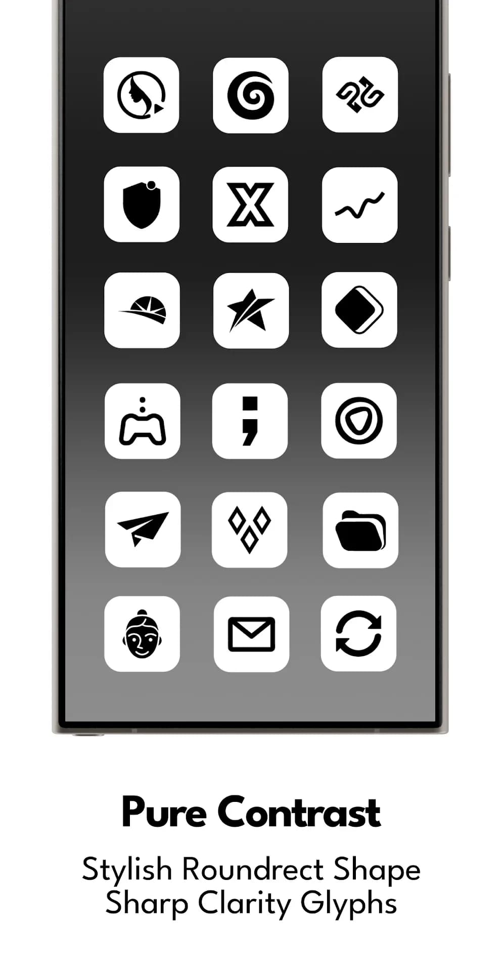 iWhite OS Icon Pack مهكر — لقطة شاشة 3