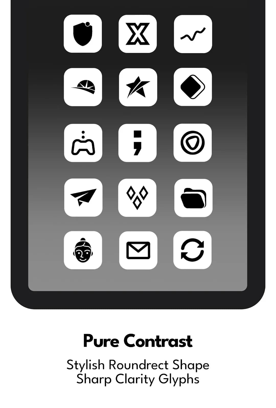 iWhite OS Icon Pack مهكر — لقطة شاشة 6