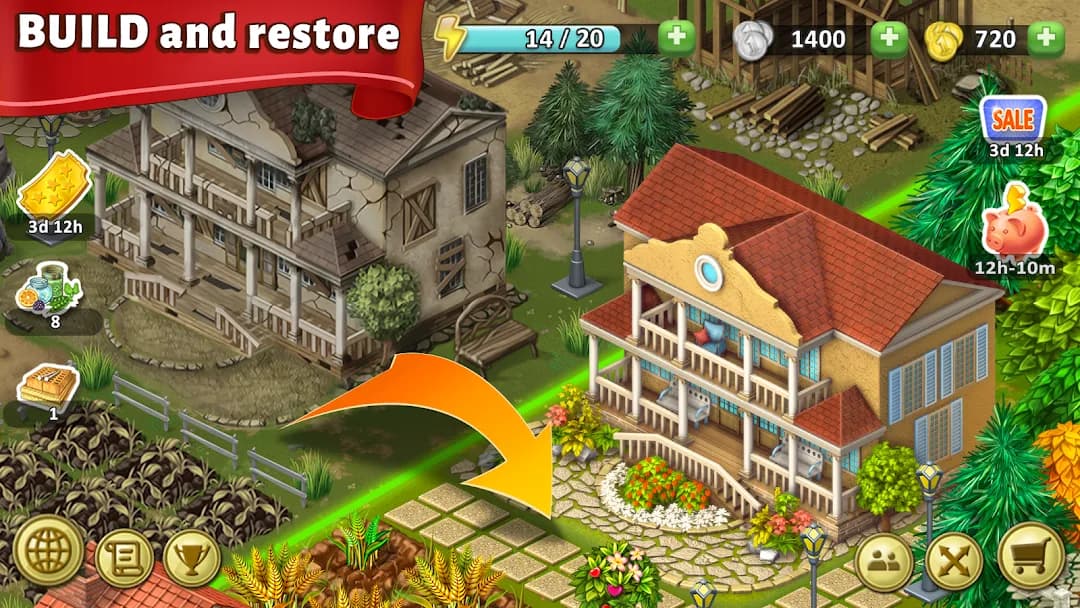 Jane’s Farm مهكرة — لقطة شاشة 3