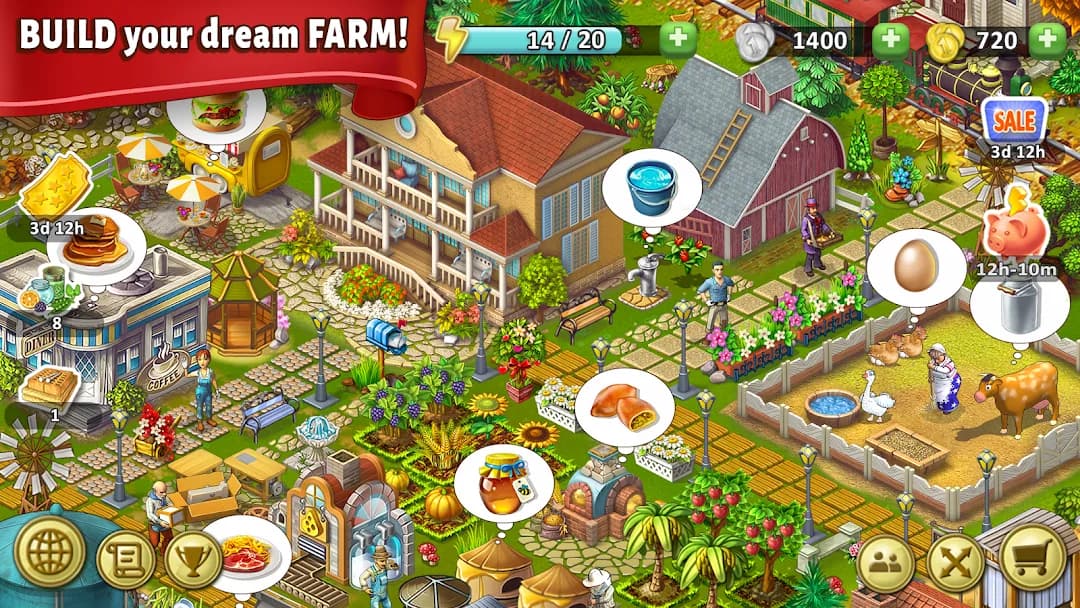 Jane’s Farm مهكرة — لقطة شاشة 5