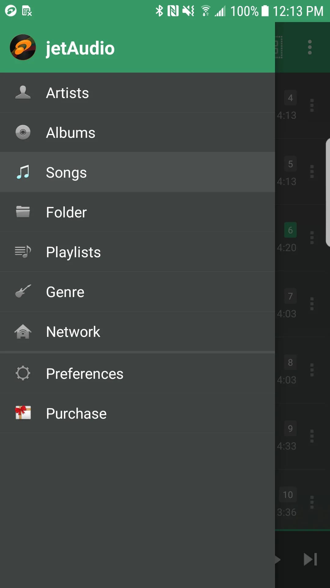 jetAudio Plus مهكر — لقطة شاشة 2