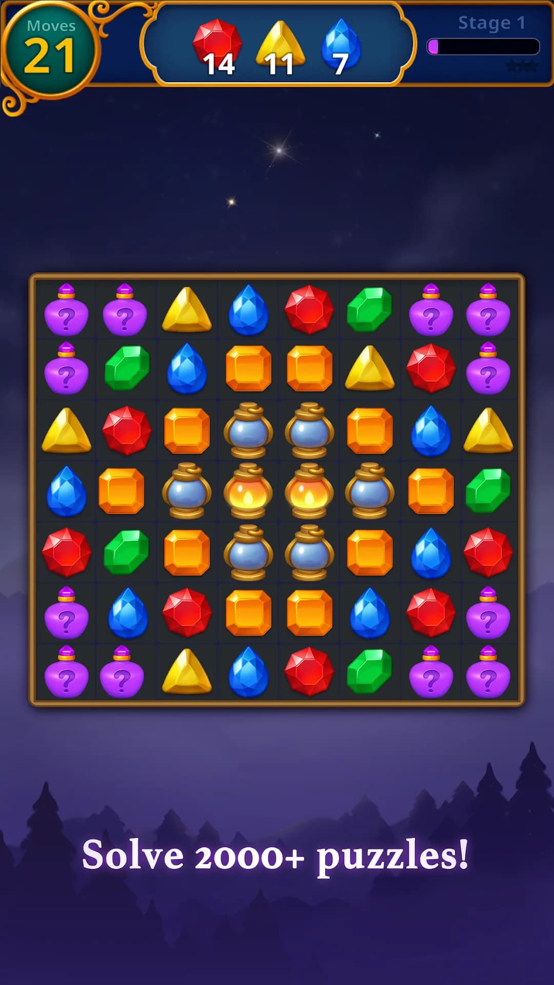 Jewels Magic مهكر — لقطة شاشة 4