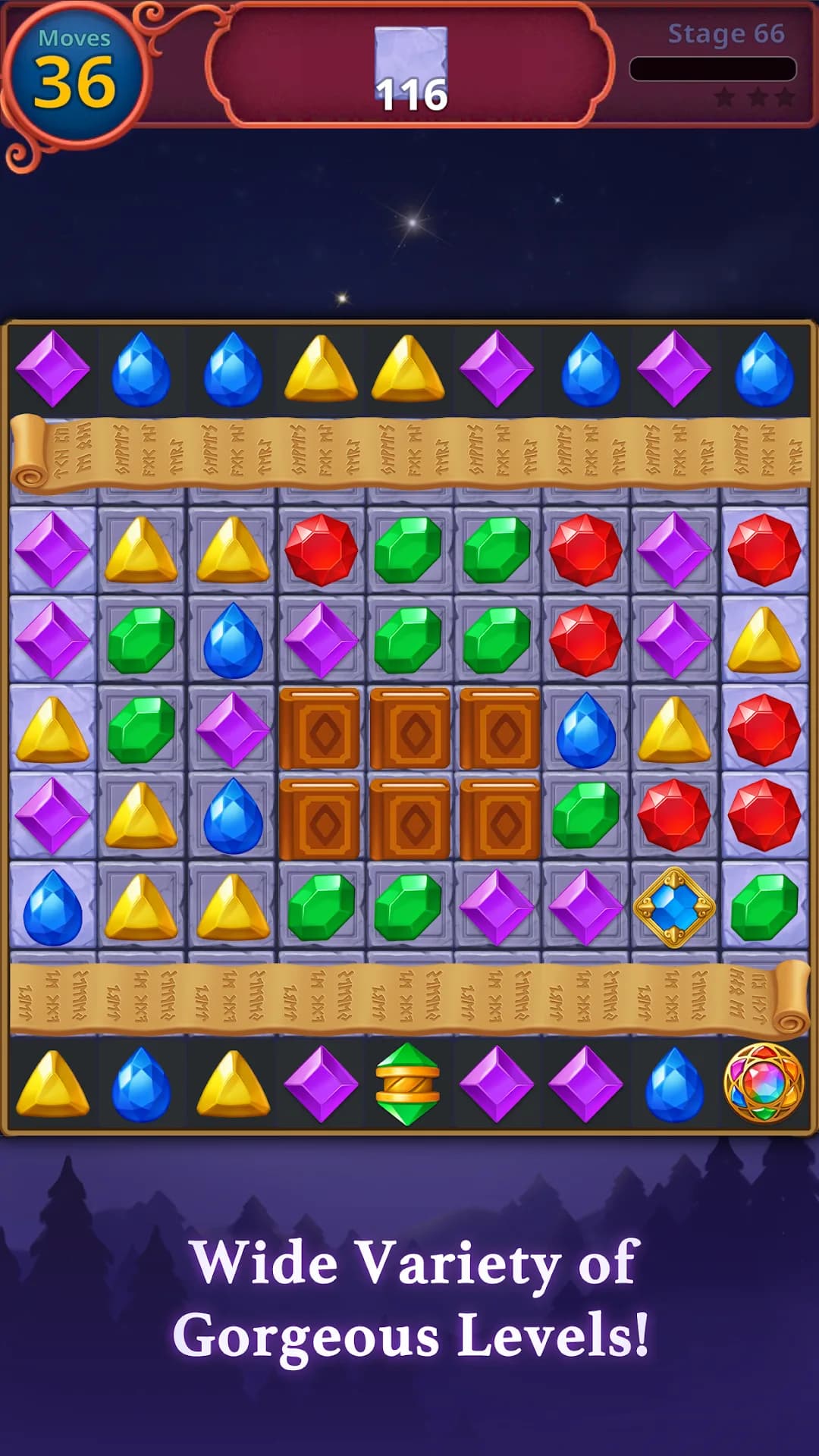 Jewels Magic مهكر — لقطة شاشة 5