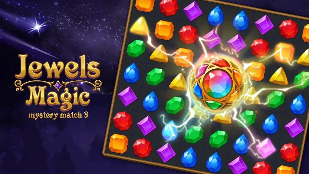 Jewels Magic مهكر — لقطة شاشة 7