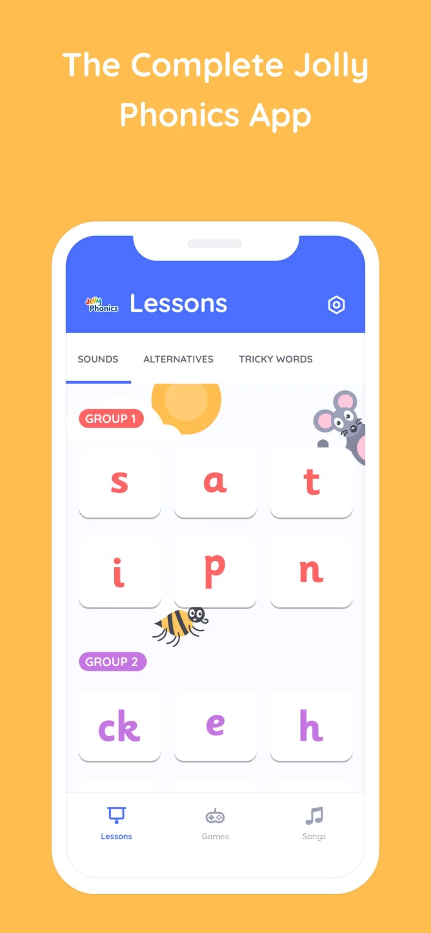 jolly phonics مهكر — لقطة شاشة 1