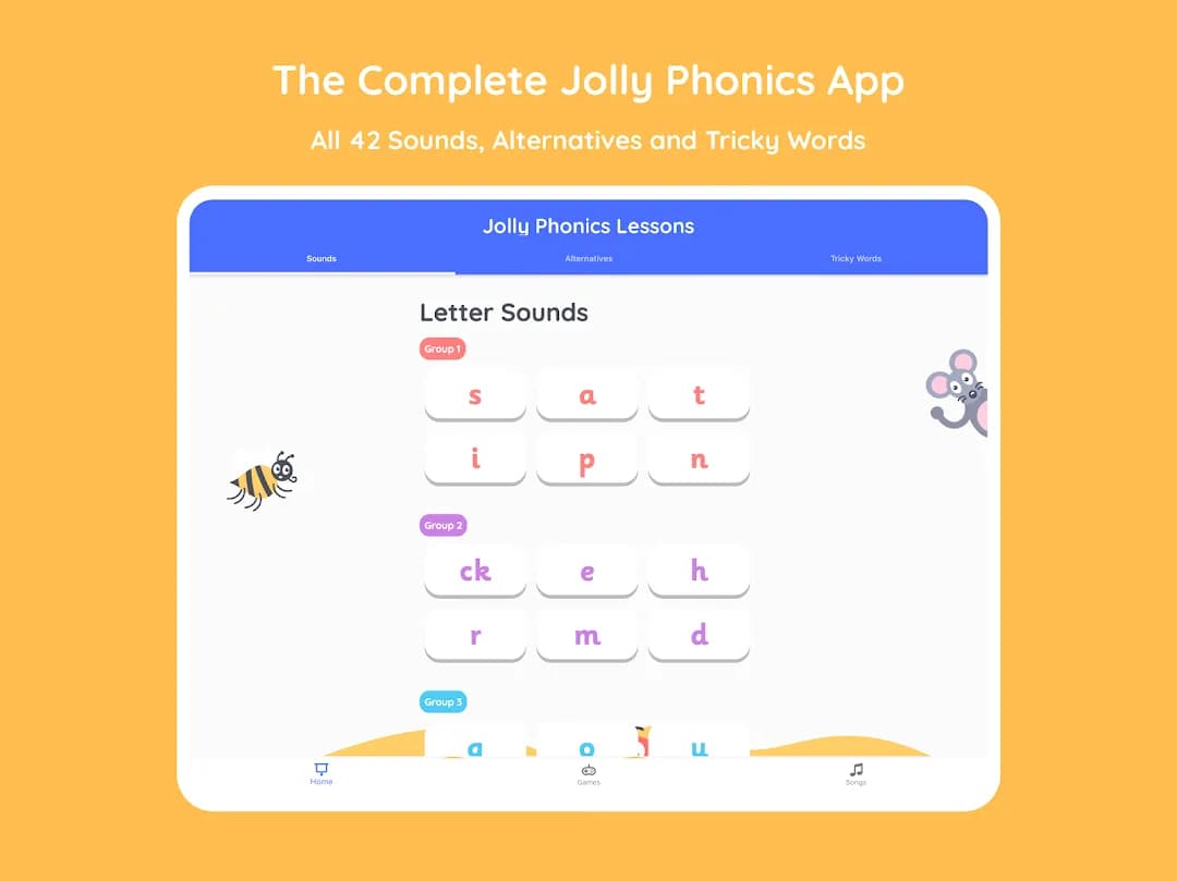 jolly phonics مهكر — لقطة شاشة 8
