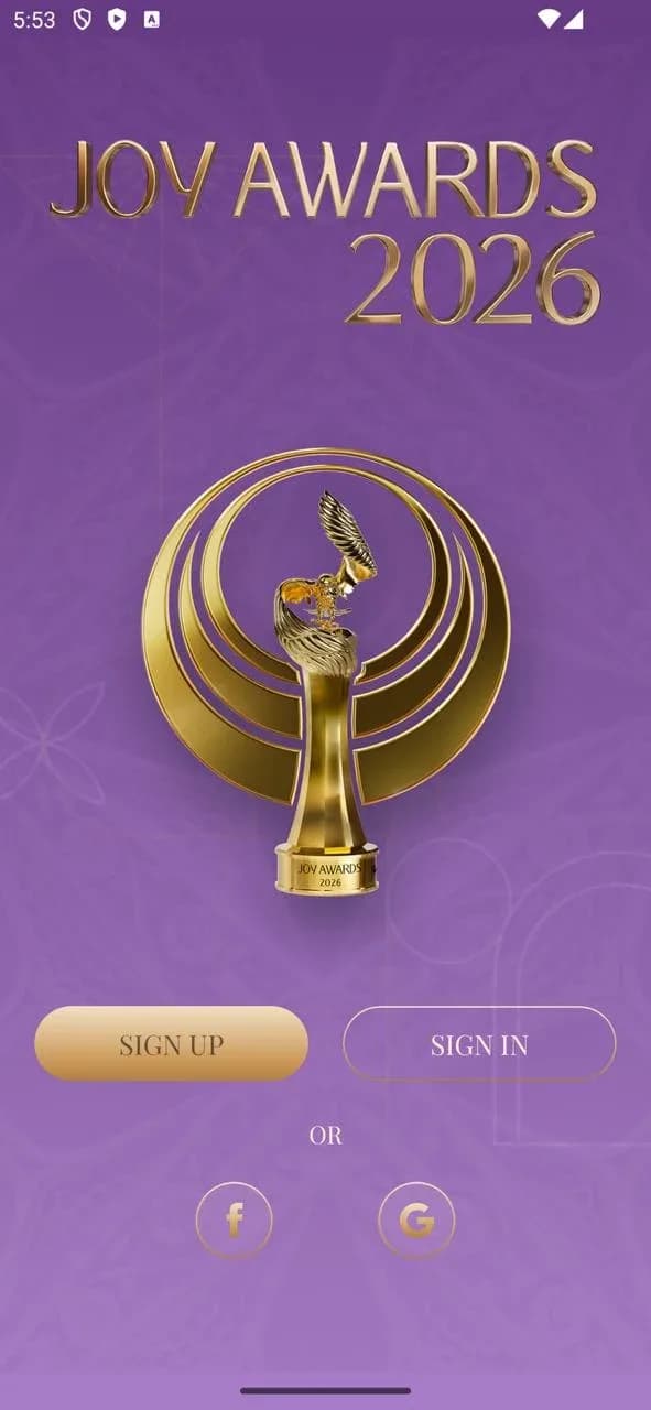 joy awards مهكر — لقطة شاشة 1
