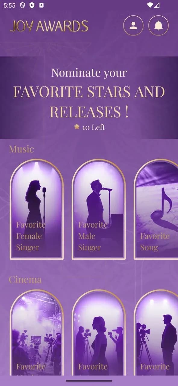 joy awards مهكر — لقطة شاشة 4
