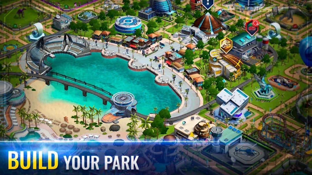 Jurassic World The Game مهكرة — لقطة شاشة 5