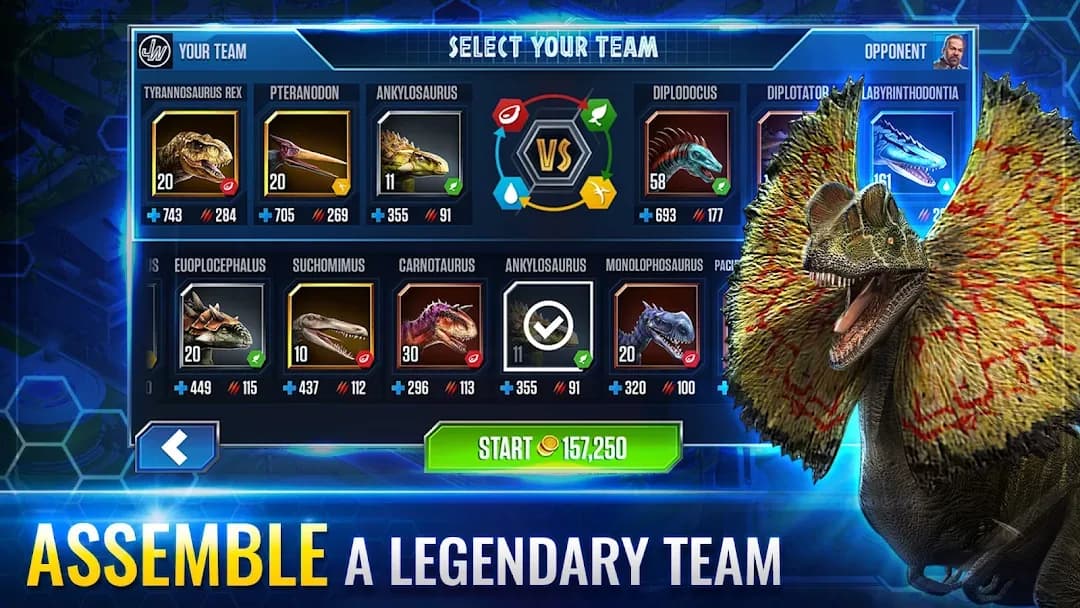 Jurassic World The Game مهكرة — لقطة شاشة 6