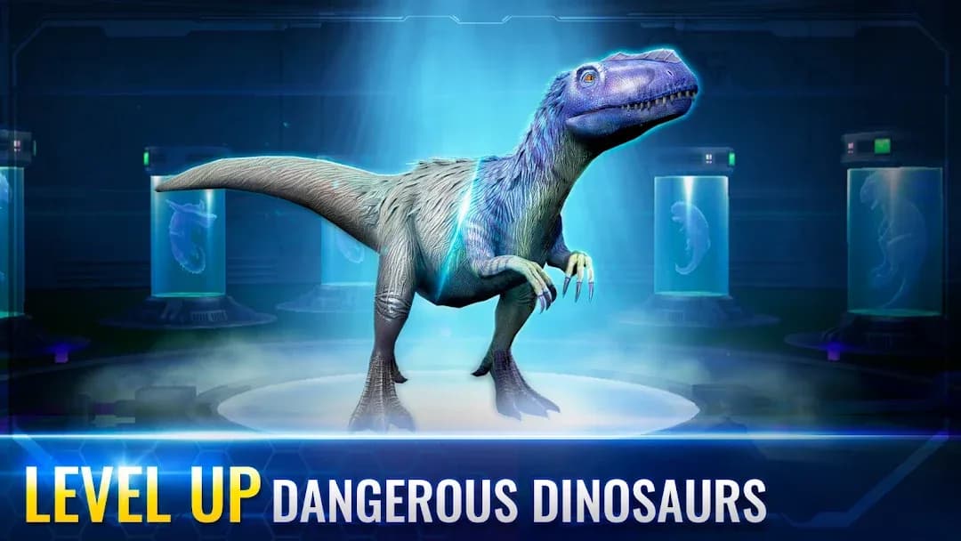 Jurassic World The Game مهكرة — لقطة شاشة 7
