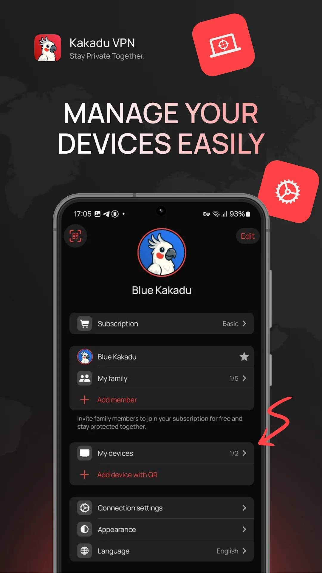 Kakadu VPN مهكر — لقطة شاشة 5