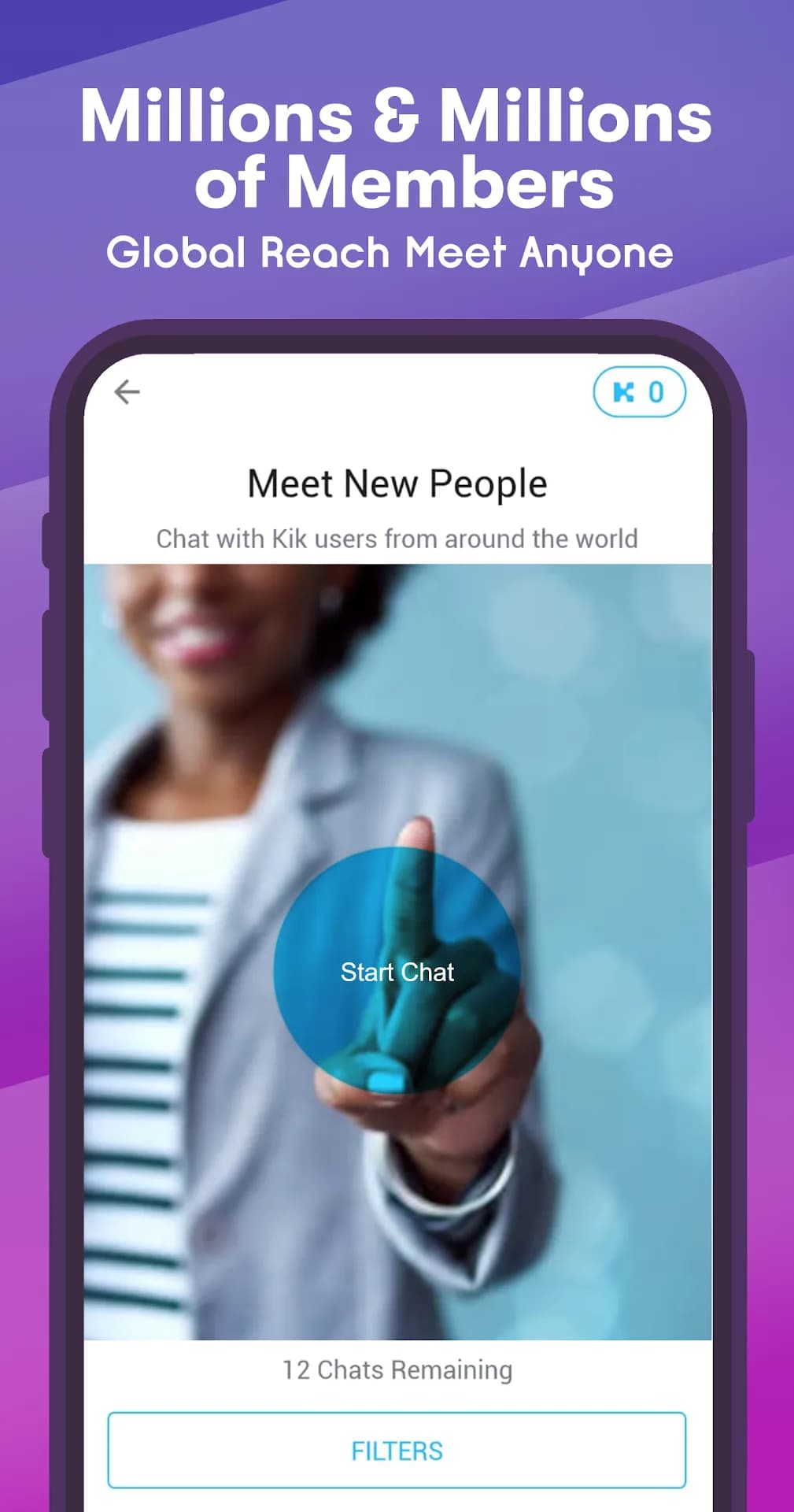 Kik مهكر — لقطة شاشة 5