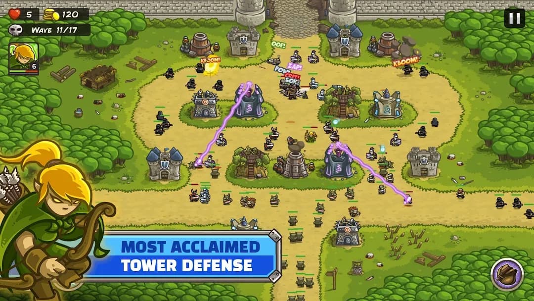 Kingdom Rush مهكرة — لقطة شاشة 2