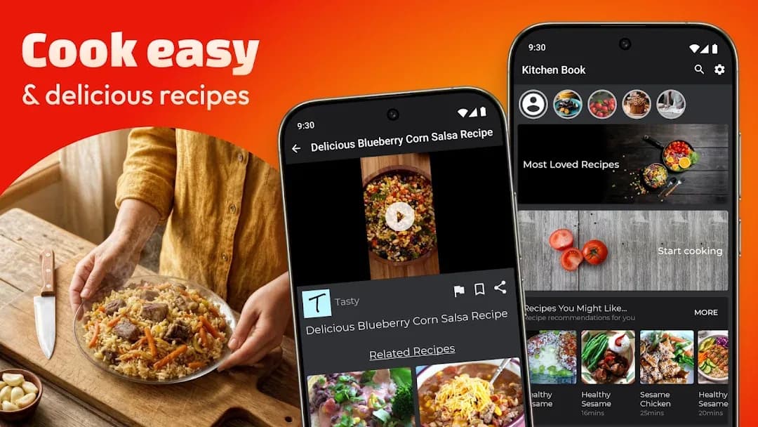 Kitchen Book مهكر — لقطة شاشة 8