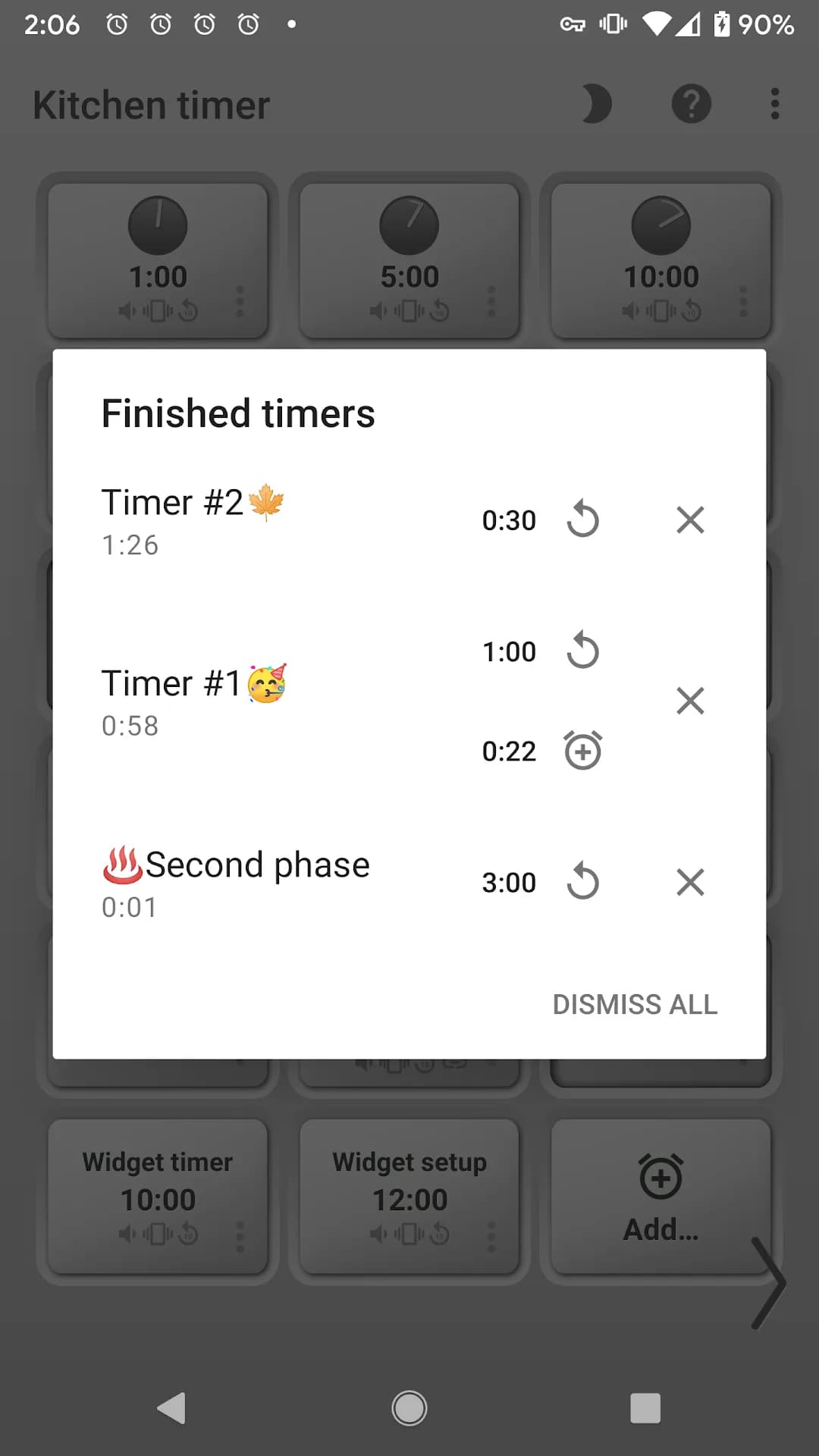 Kitchen Timer مهكر — لقطة شاشة 5