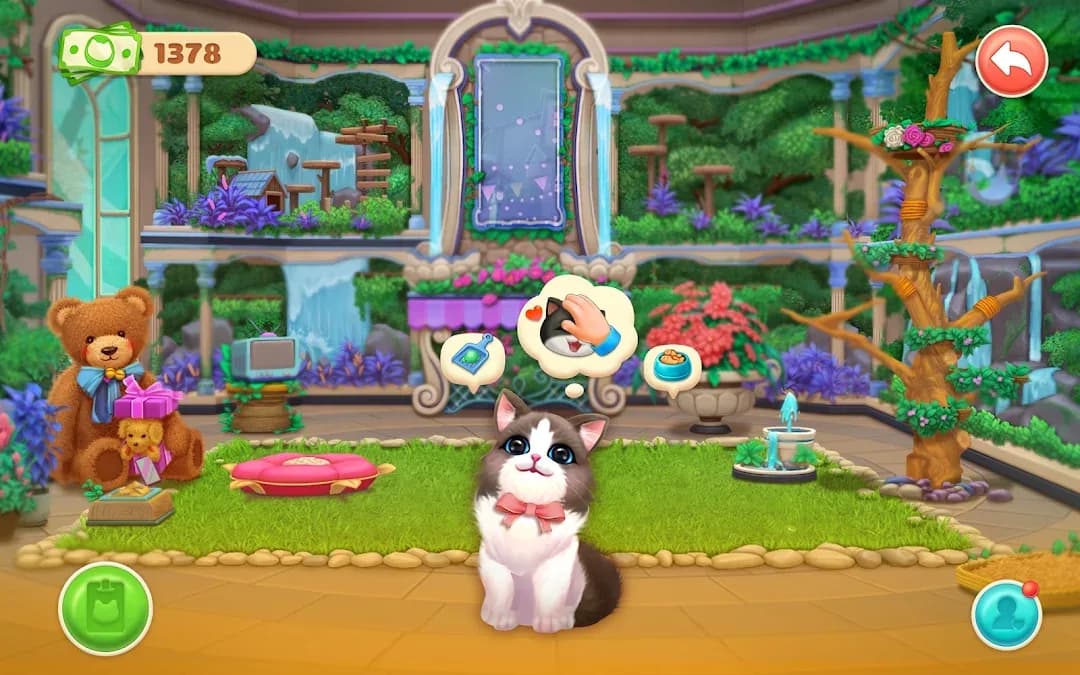 Kitten Match 3 Puzzle مهكرة — لقطة شاشة 5