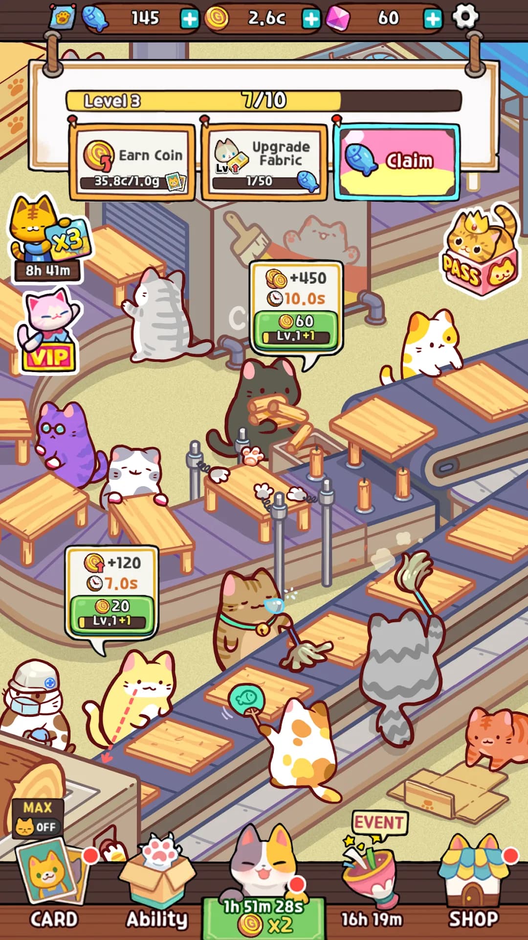 Kitty Cat Tycoon مهكر — لقطة شاشة 5