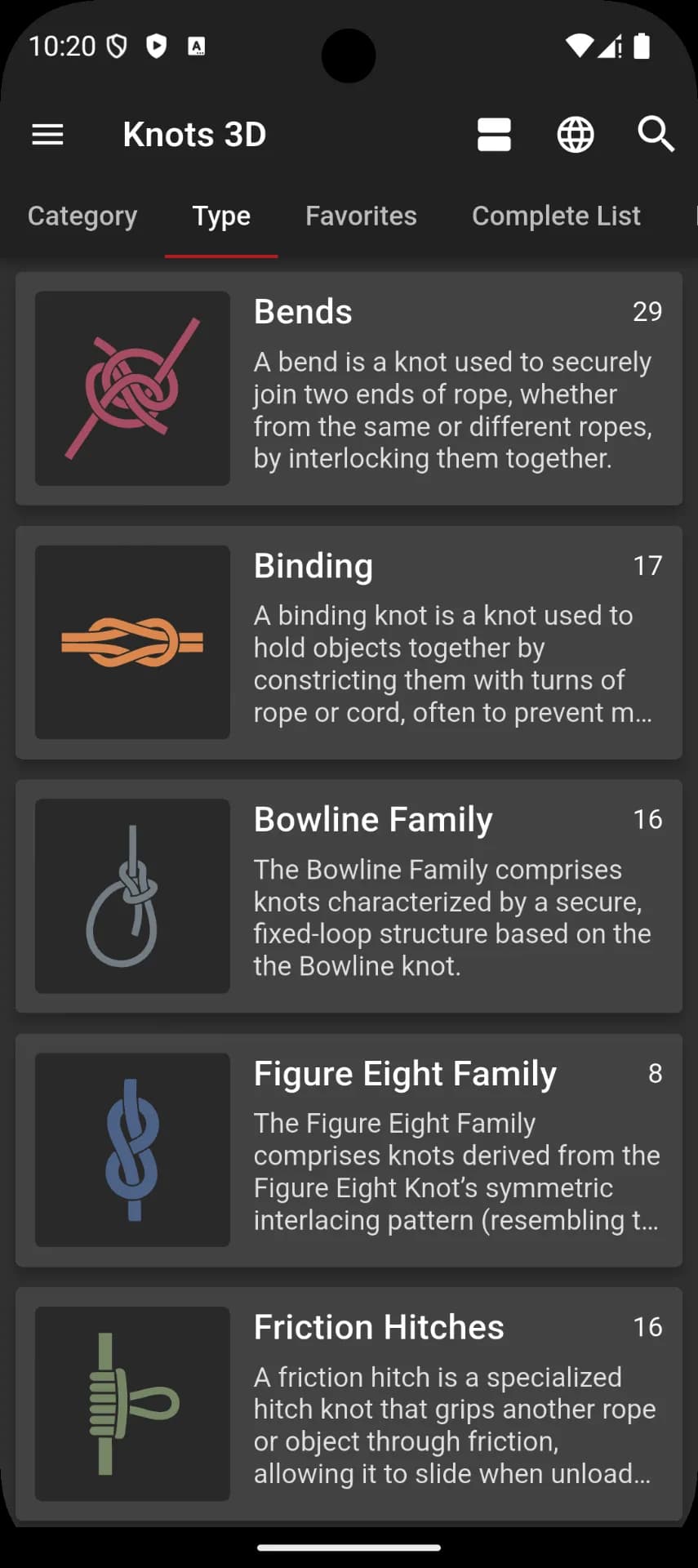 Knots 3D مهكر — لقطة شاشة 3