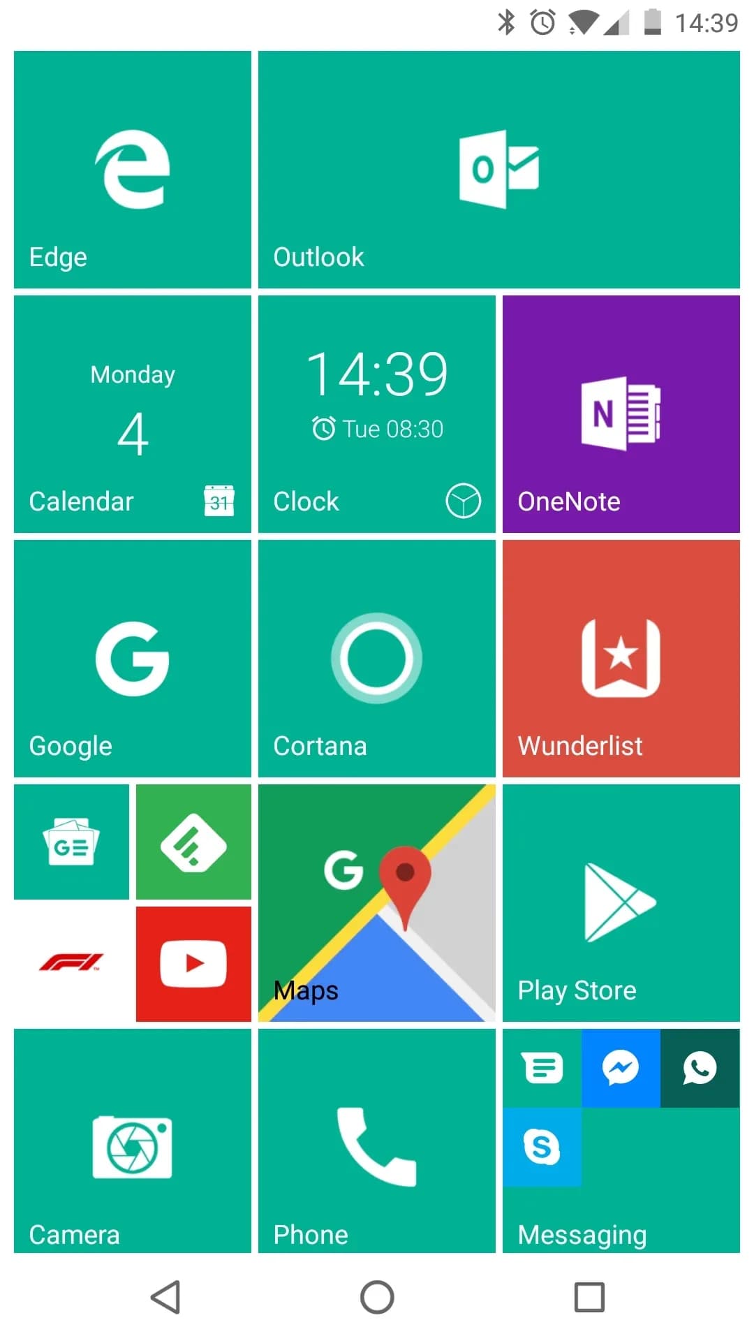 Launcher 10 مهكر — لقطة شاشة 3