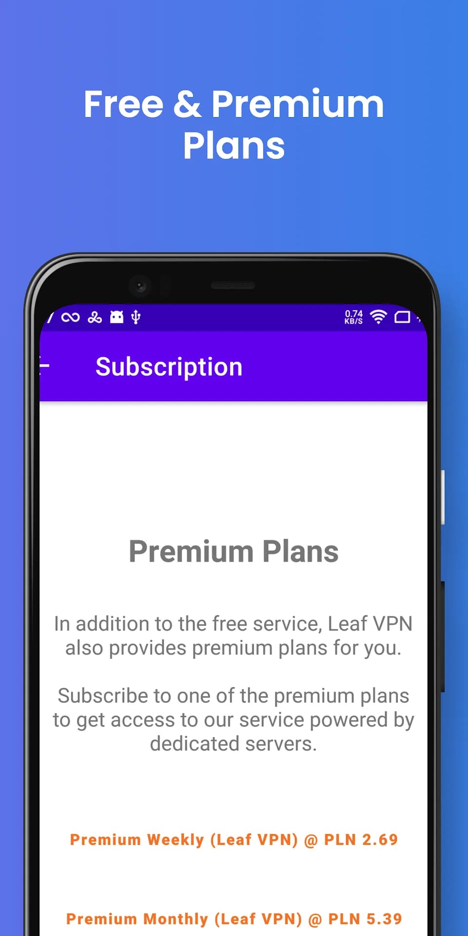 Leaf VPN مهكر — لقطة شاشة 3