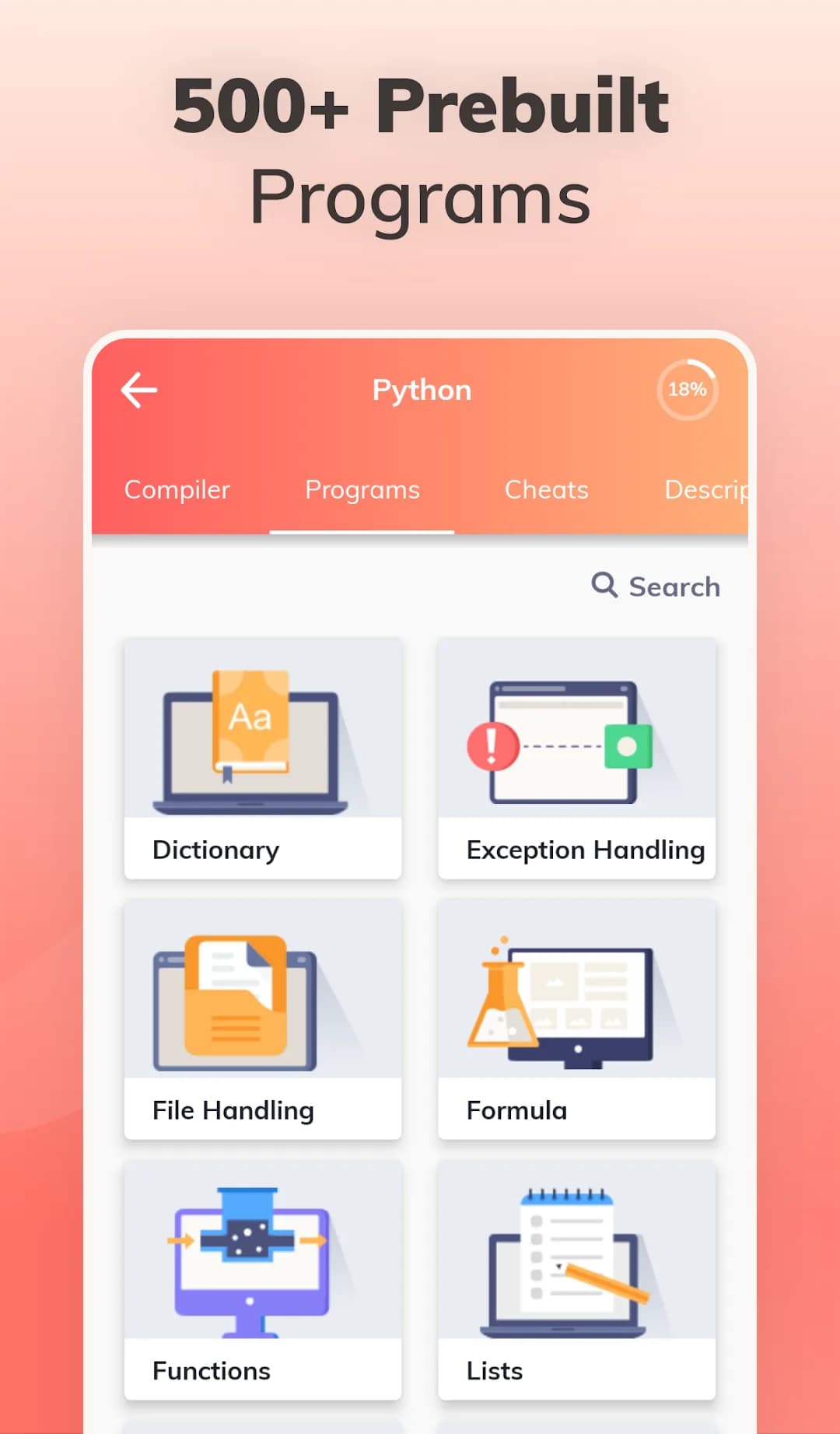 Learn Python مهكر — لقطة شاشة 2
