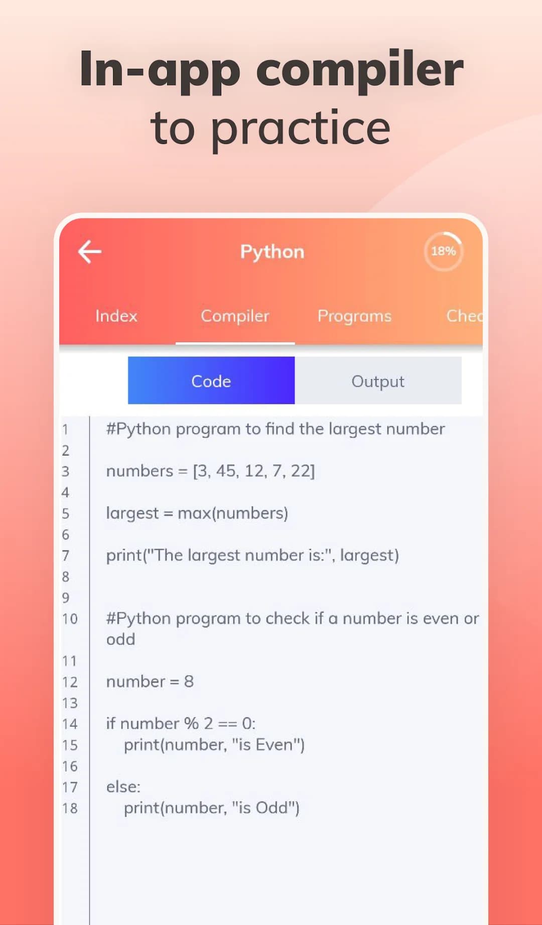 Learn Python مهكر — لقطة شاشة 6