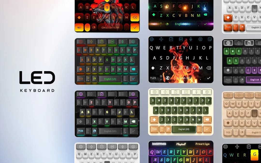 Led KeyBoard Premium مهكر — لقطة شاشة 1