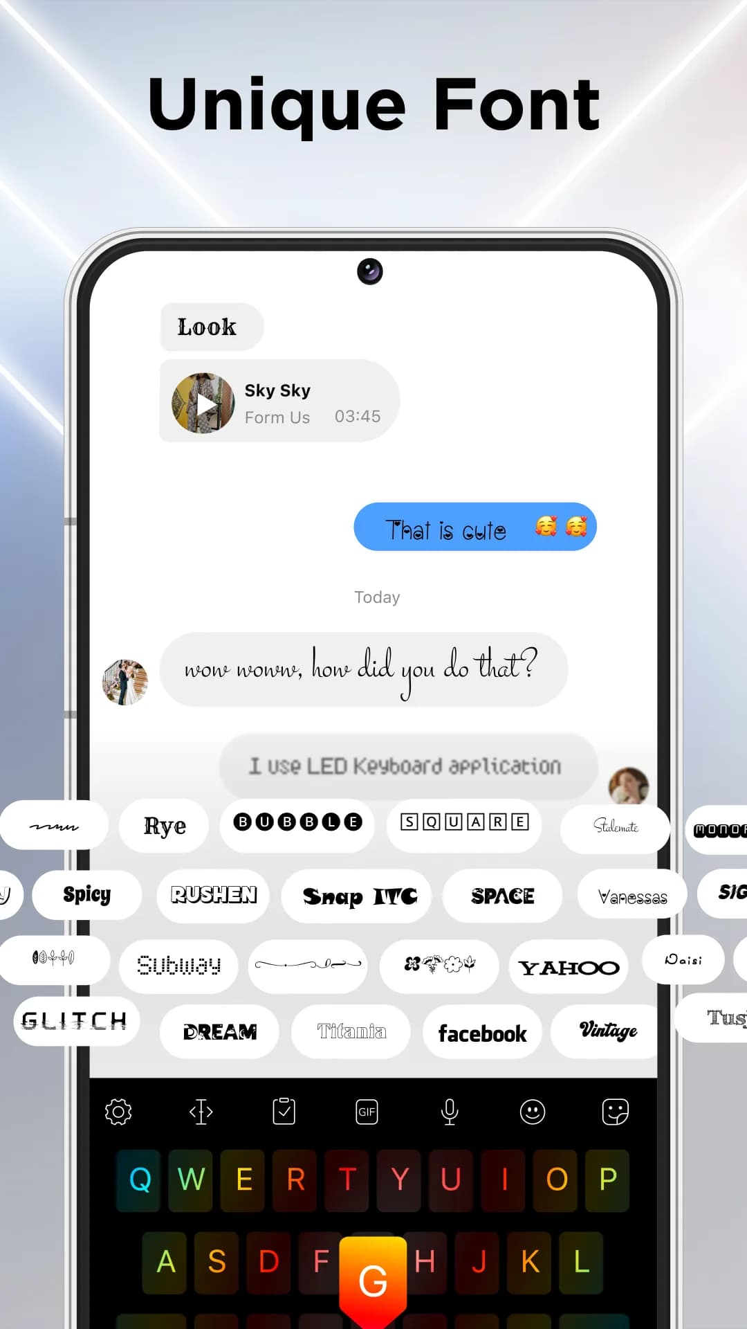 Led KeyBoard Premium مهكر — لقطة شاشة 3