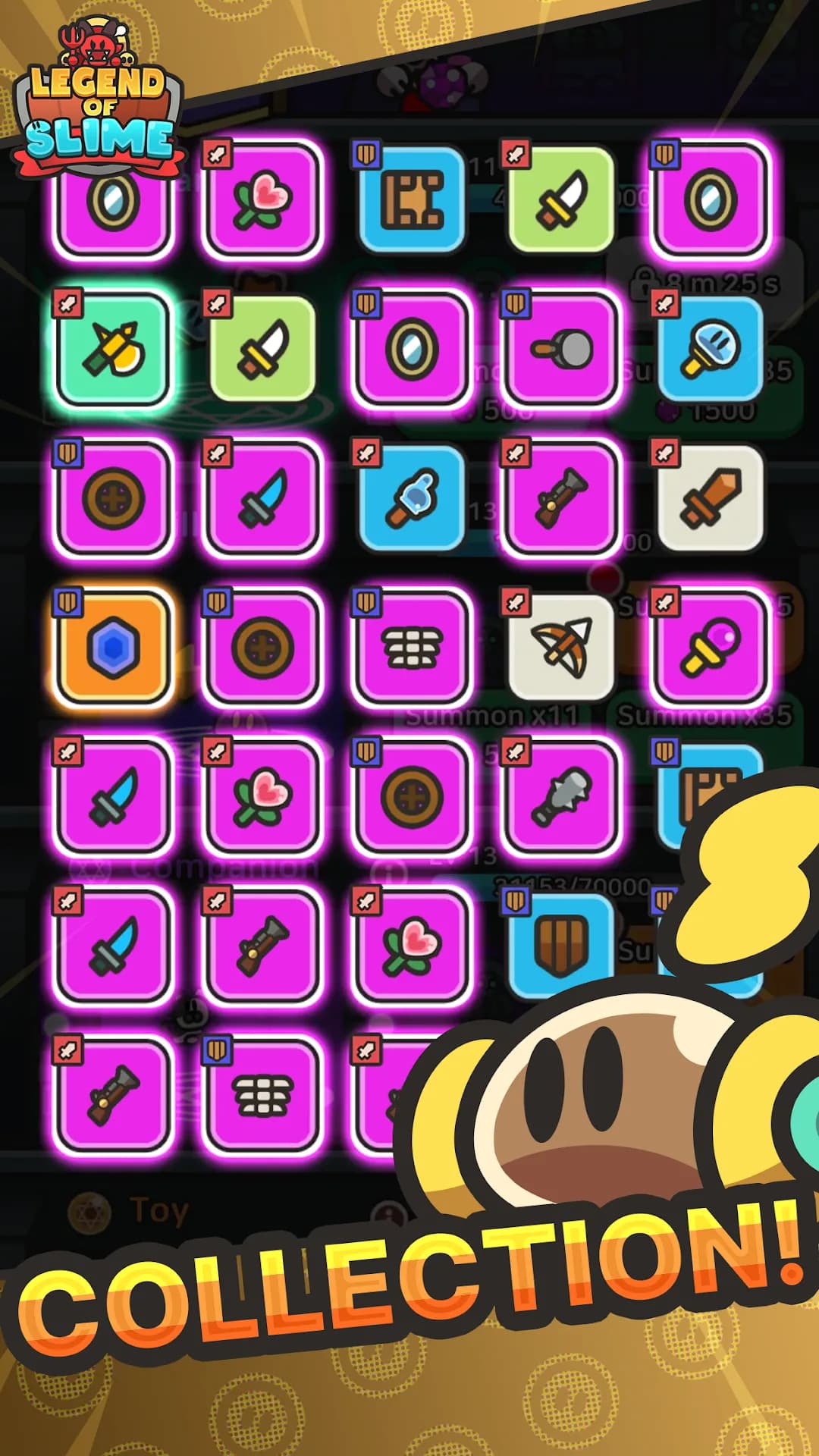 Legend of Slime مهكرة — لقطة شاشة 4