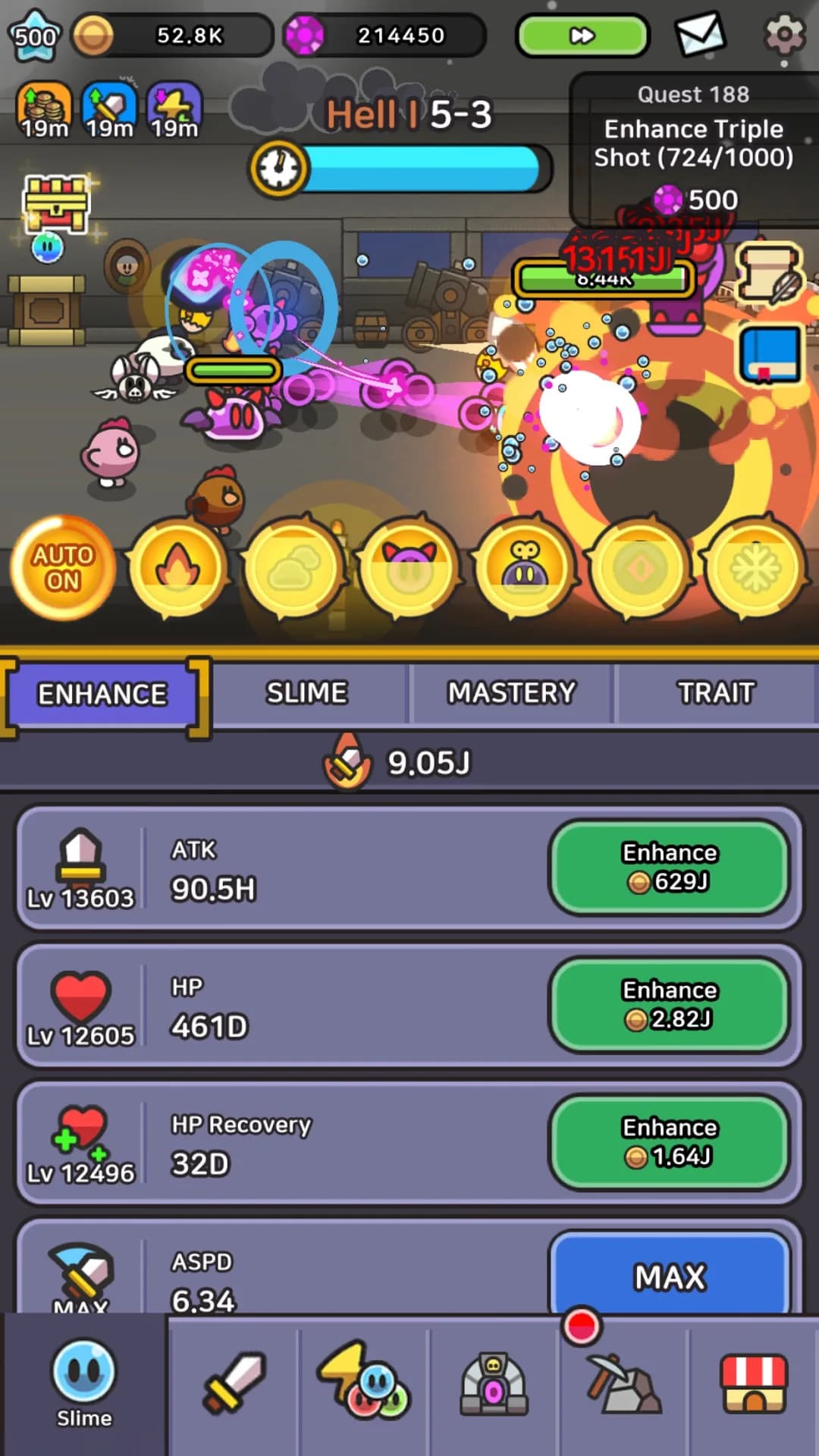 Legend of Slime مهكرة — لقطة شاشة 6
