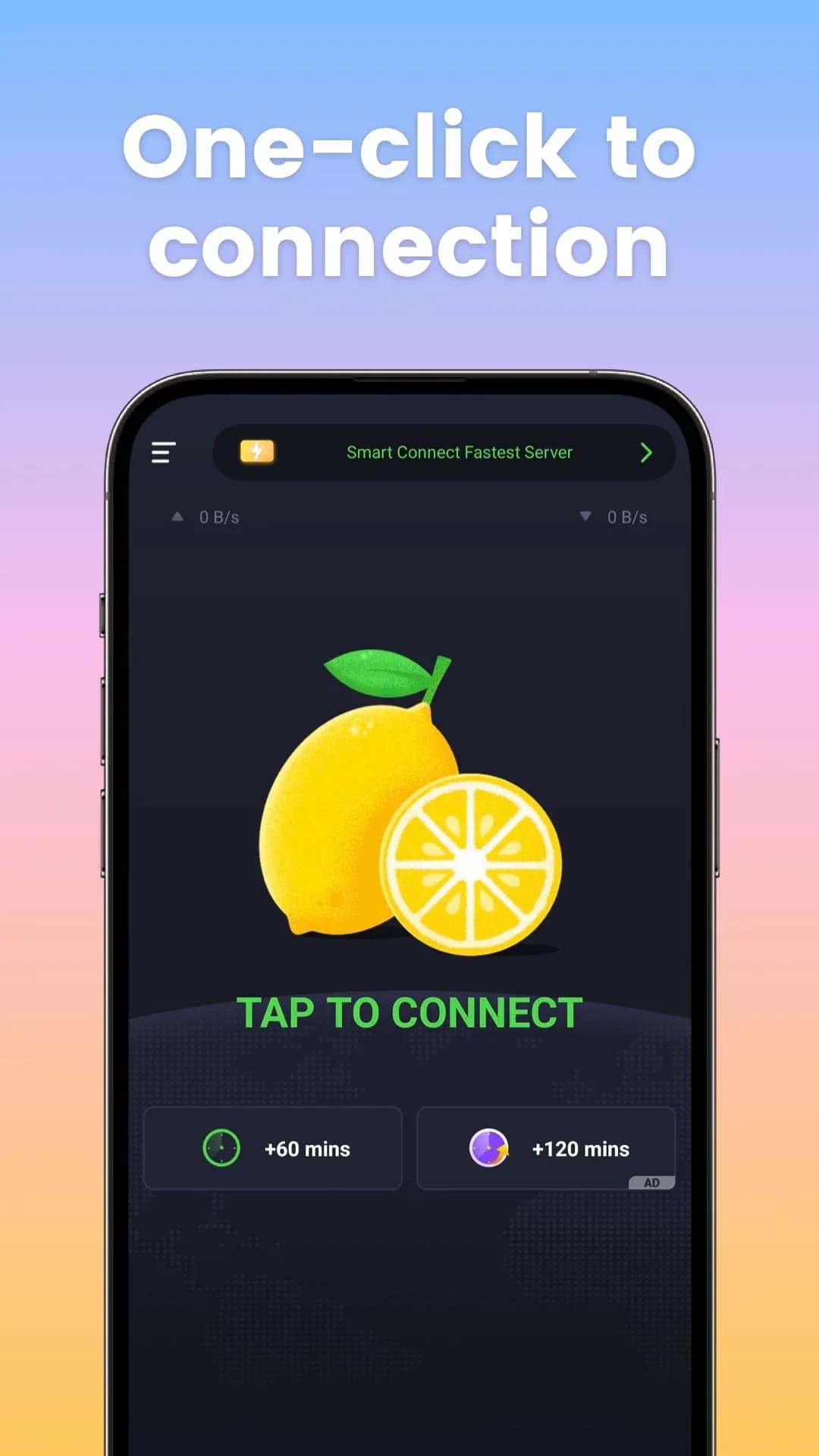 Lemon VPN مهكر — لقطة شاشة 1