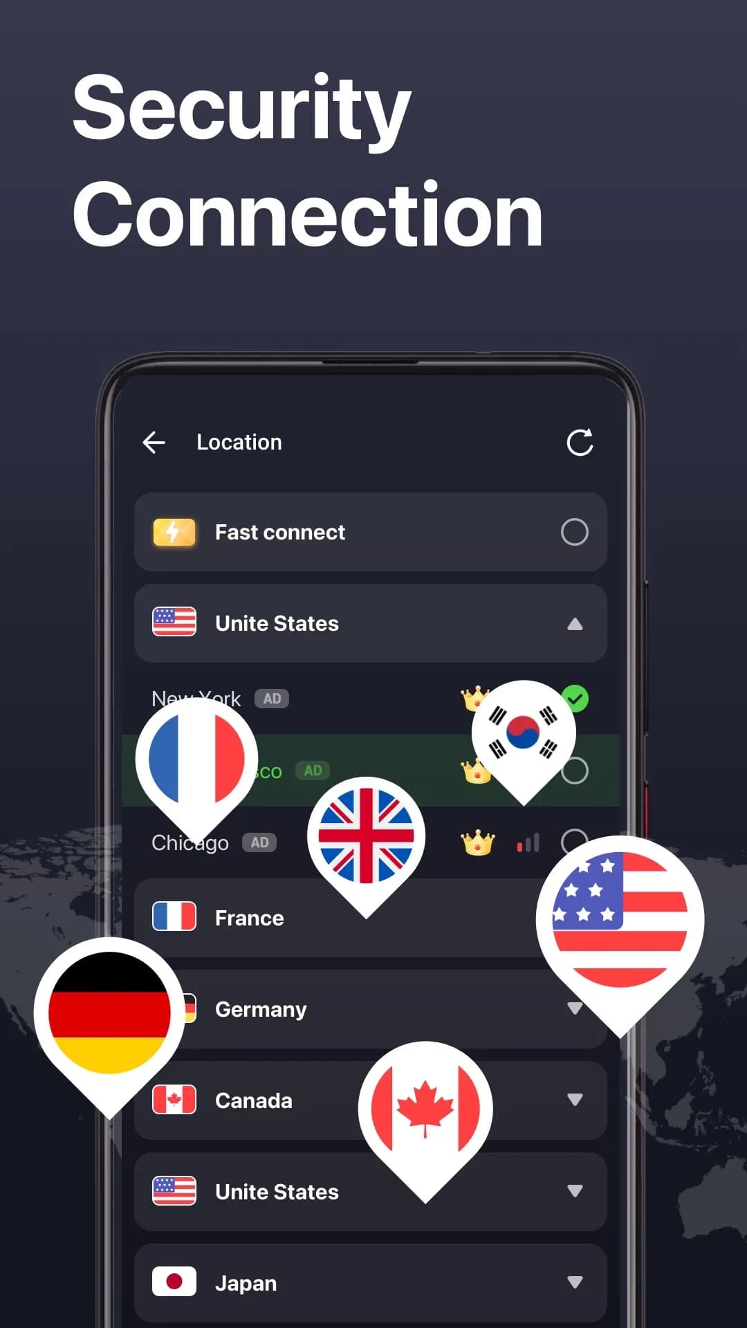 Lemon VPN مهكر — لقطة شاشة 3