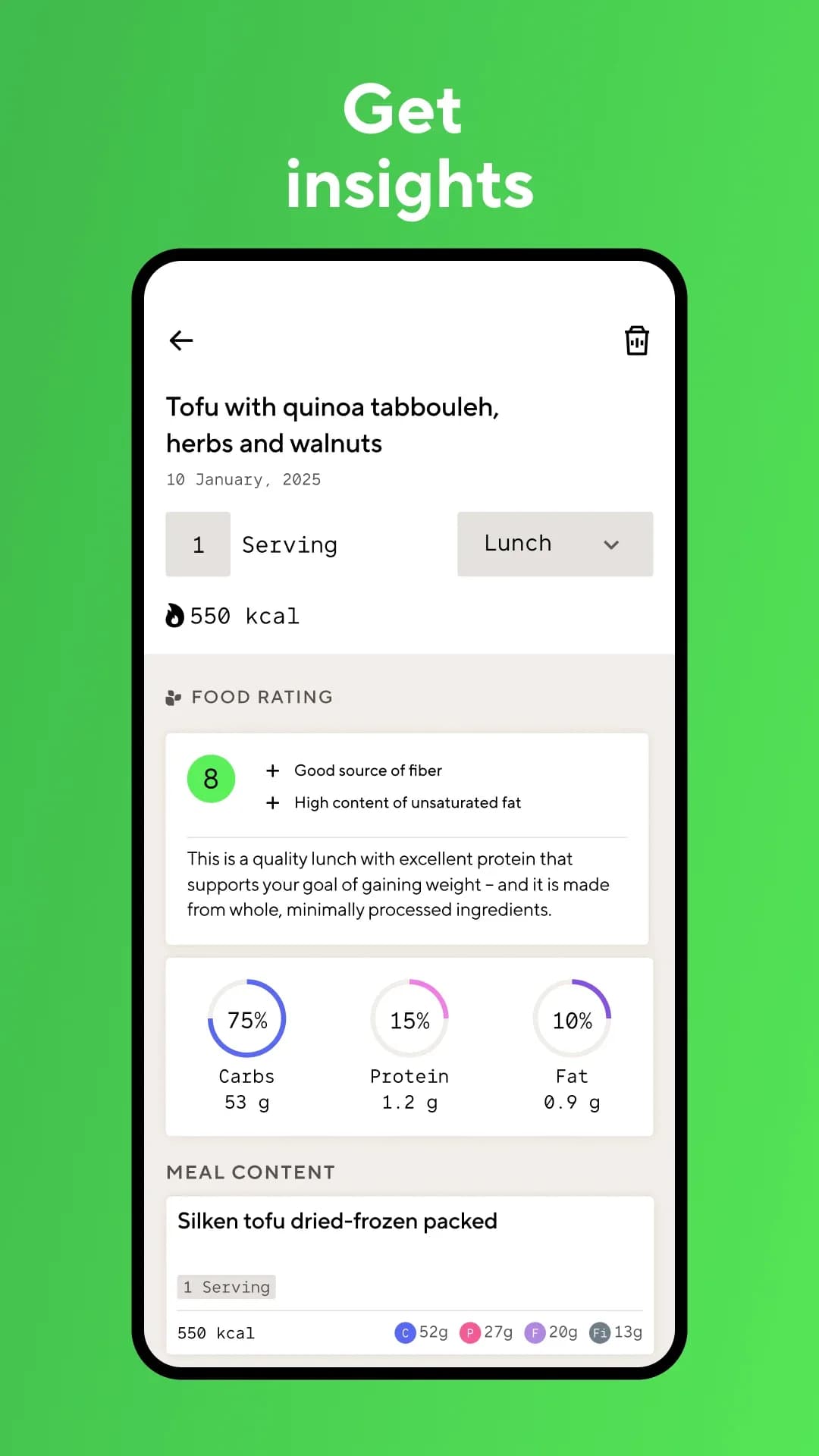 Lifesum Premium مهكر — لقطة شاشة 4
