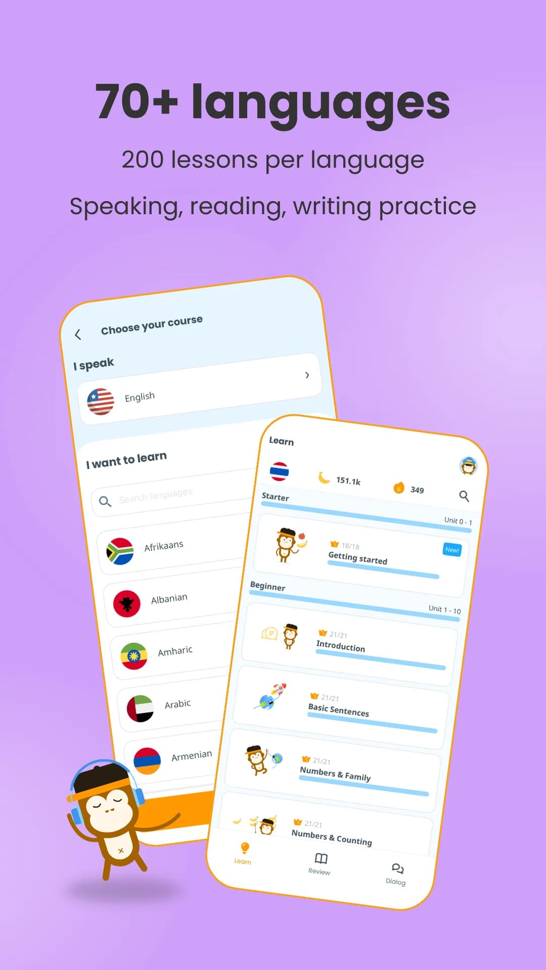 Ling Learn Languages مهكر — لقطة شاشة 2