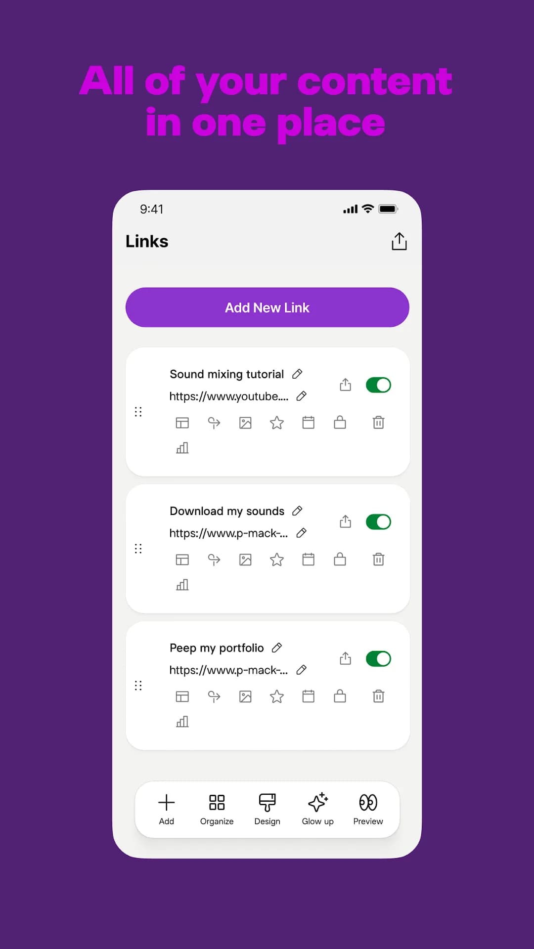 Linktree مهكر — لقطة شاشة 2
