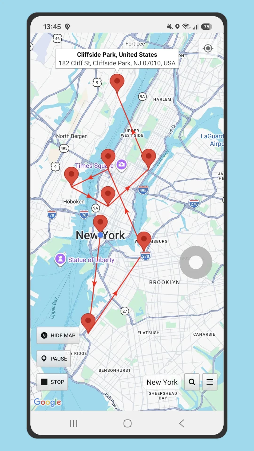 Location Changer مهكر — لقطة شاشة 1
