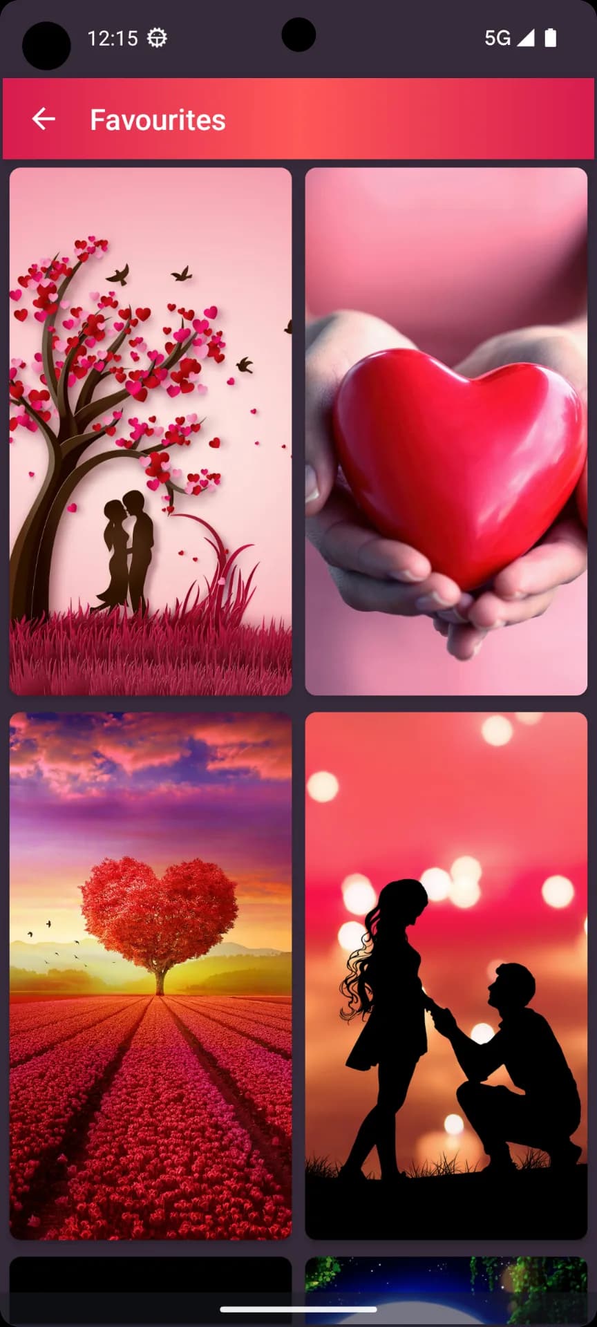 Love Wallpapers مهكر — لقطة شاشة 1