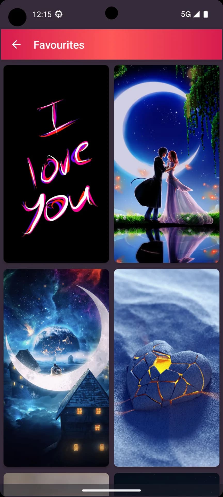 Love Wallpapers مهكر — لقطة شاشة 3