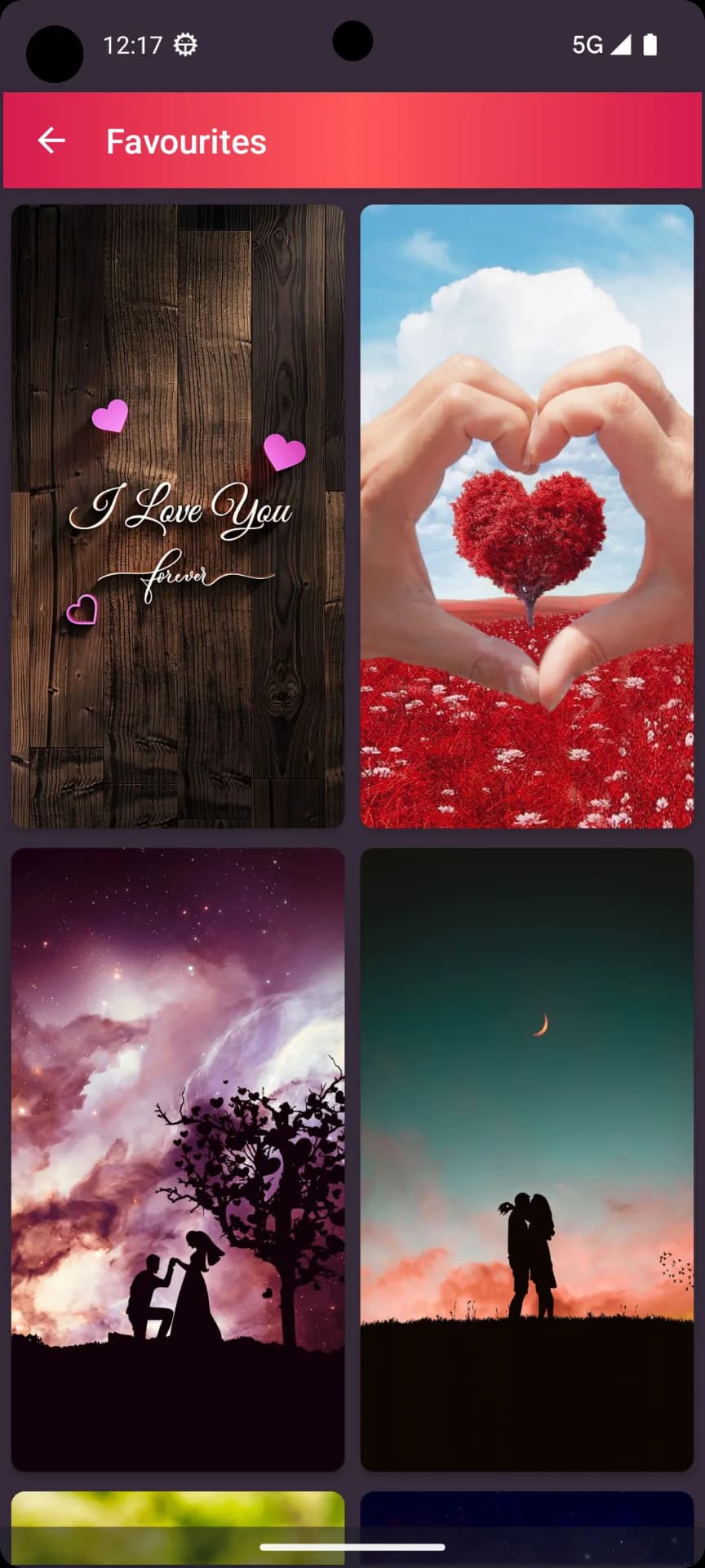 Love Wallpapers مهكر — لقطة شاشة 5