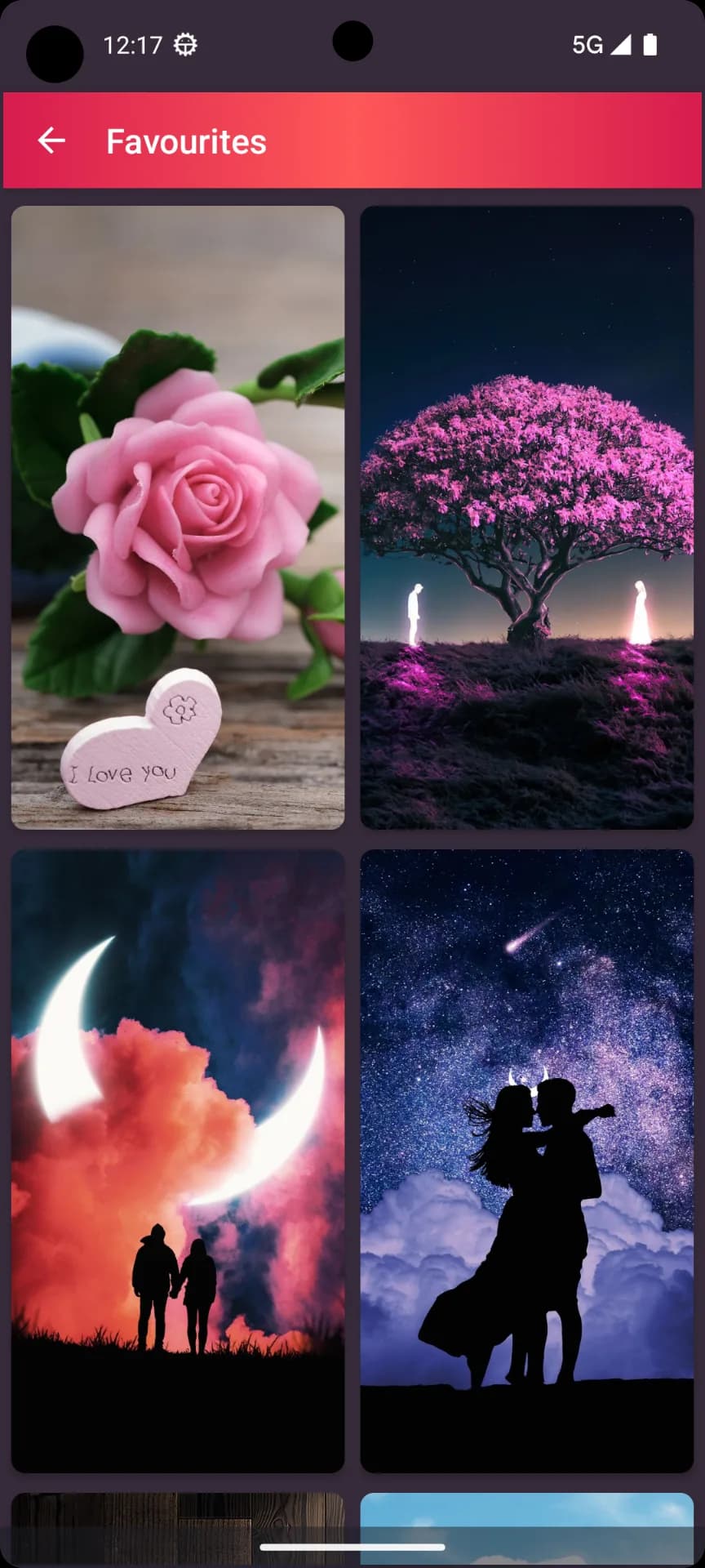 Love Wallpapers مهكر — لقطة شاشة 7